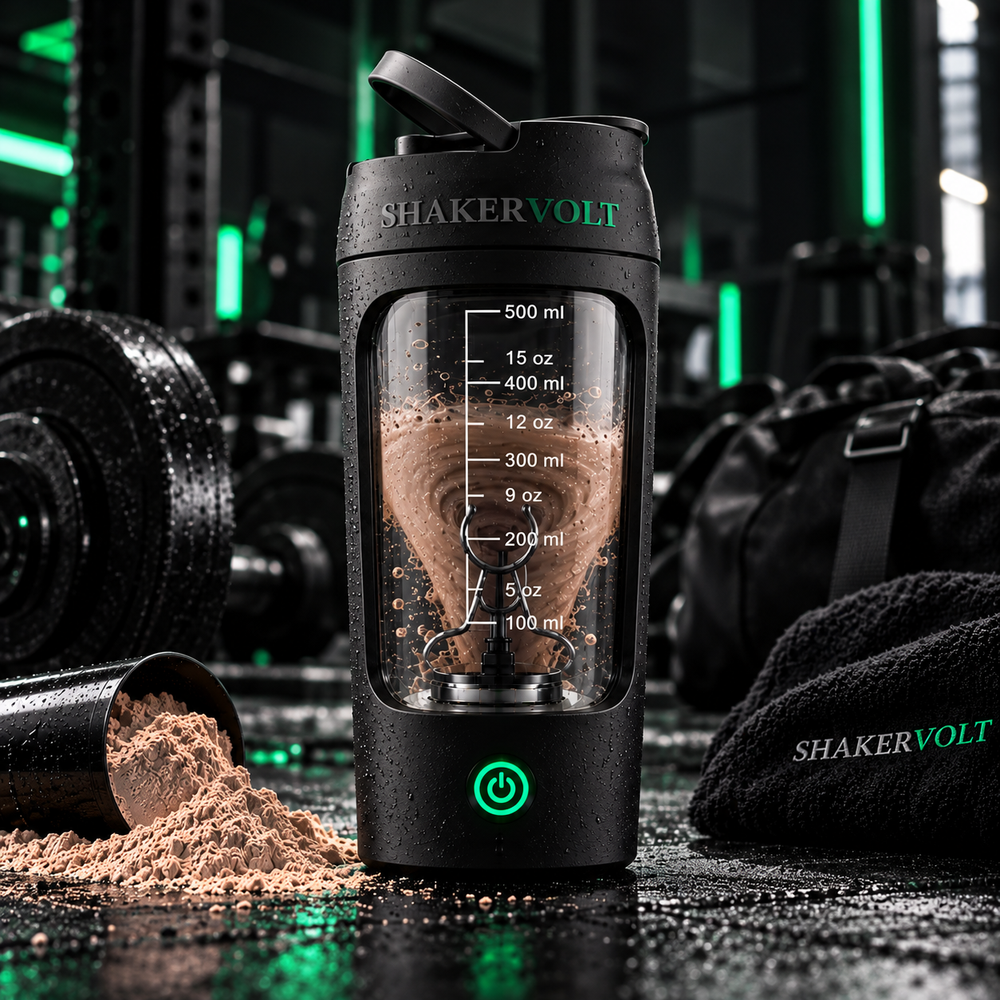 ShakerVolt – Shaker eléctrico para proteína