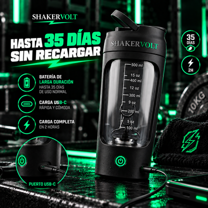 ShakerVolt – Shaker eléctrico para proteína