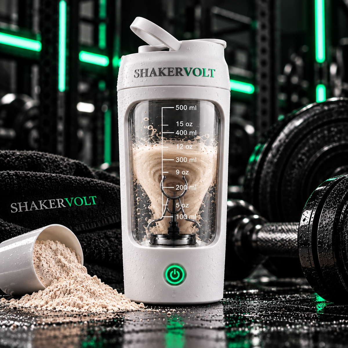 ShakerVolt – Shaker eléctrico para proteína