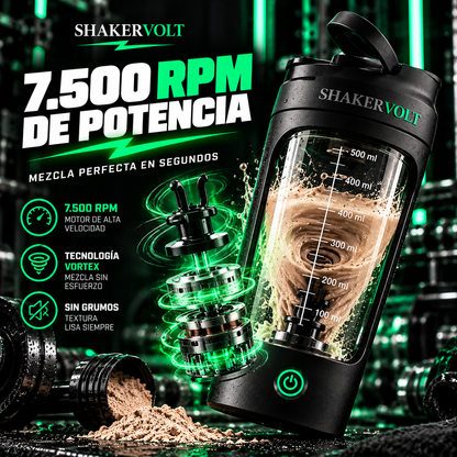 ShakerVolt – Shaker eléctrico para proteína
